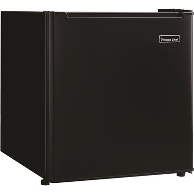 1.7 cu. ft. Mini Fridge in Black With Freezer